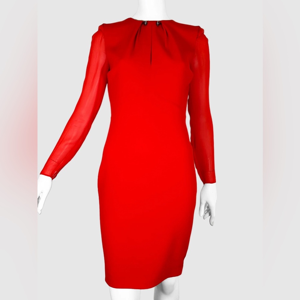 Roberto Cavalli pin detail mini dress